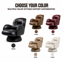 Fauteuil paresseux moderne rotatif en forme d'œuf pour salon, bureau à domicile, balcon, chaise-lit simple, nouveau style 2026