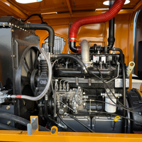 Chargeuse sur pneus compacte polyvalente à châssis articulé, cabine fermée, pelle frontale, pompe diesel pour une efficacité élevée sur les chantiers agricoles