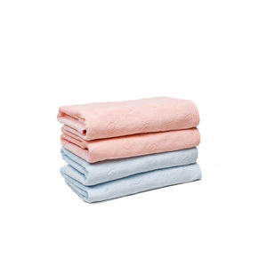 Elegante En Duurzame Ultra-Zachte Jacquard Katoenen Handdoeken Organische Functie - Product Image 1