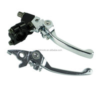 Levier d'embrayage de frein pliable pour CRF KLX BBR motos ATV Dirt Bike Pit Bike guidon