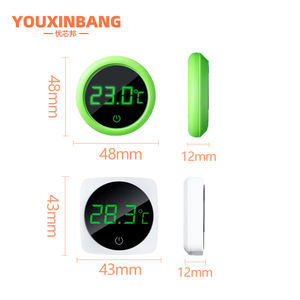 Nieuwe Aquarium Zelfklevende Thermometer Lcd Digitale Aquarium Mini Thermometers Grote Scherm Monitor Terrarium Temperatuur Meter - Product Image 2