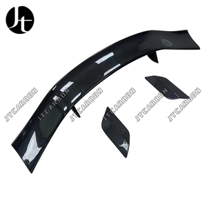 Para <span class=keywords><strong>Aston</strong></span> Martin DBX 2020 2021 <span class=keywords><strong>2022</strong></span> 2023 2024 Real M estilo fibra de carbono coche alerón trasero maletero alerón - Product Image 5