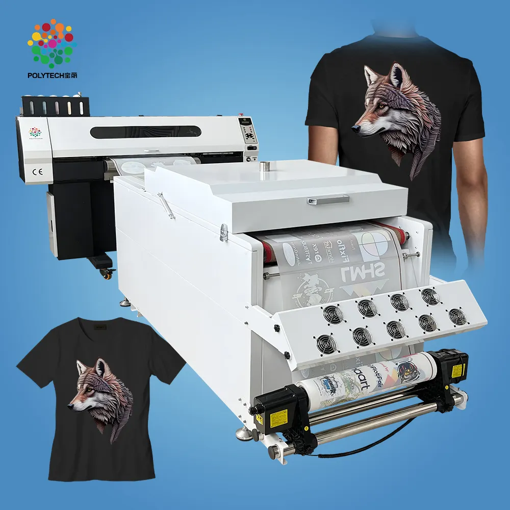 Hot Sales T Shirt Sublimation Printing Machine A3 Size 30cm 60 Cm Tx800 Xp600 Direct To Film Vinyl Transfer Dtf Printer