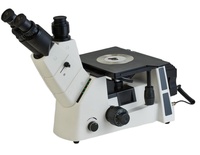 Microscopio metalúrgico invertido trinocular de la serie Infinity LWD, objetivos APO del plan