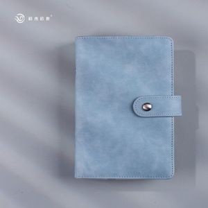 Carnet de notes A6 en cuir à feuilles mobiles, planificateur, Logo personnalisé, Journal quotidien, carnet de notes avec porte-stylo, vente en gros, <span class=keywords><strong>2022</strong></span>, 2023 - Product Image 5