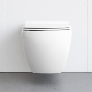 Inodoro Moderno <span class=keywords><strong>de</strong></span> Alta Gama Montado en la Pared con Función <span class=keywords><strong>de</strong></span> Bidé, Diseño <span class=keywords><strong>de</strong></span> Inodoro que Ahorra Espacio con <span class=keywords><strong>Cisterna</strong></span> <span class=keywords><strong>Oculta</strong></span> - Product Image 2