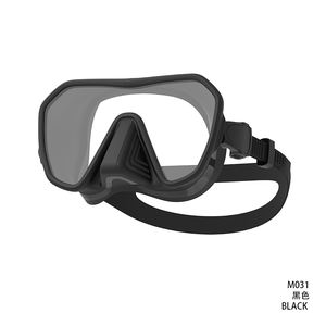 कस्टम लोगो पीसी फ्रेम तरल सिलिका जेल स्कूबा डाइविंग मास्क वयस्कों के लिए समशीशीशा आधा चेहरा स्नॉर्कल मास्क - Product Image 5