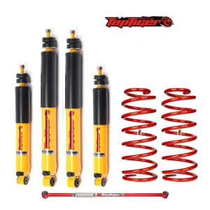 TopTiger Foam cell shock 4x4 off road shock absorbers Manufacturers Modified 2 inch lift kit coil springs for lc100