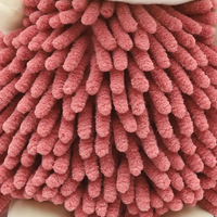 FF3833 maison salle de bain décor dessin animé cochon séchage des mains serviette absorbant chiffons de nettoyage chiffon Chenille floue éléphant essuie-mains