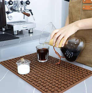 Nouveauté 2025 : Support antidérapant pour ustensiles de cuisine, résistant à la chaleur, pliable, dessous de <span class=keywords><strong>plat</strong></span>, tapis de séchage pour vaisselle et ustensiles, tapis de bar, tapis de café, sous-<span class=keywords><strong>plat</strong></span> de table - Product Image 3