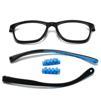 Nuevas Gafas de Silicona Flexibles para Niños, Venta Directa de Fábrica, Monturas Ópticas para Niños de Alta Calidad, Incluye Cuerda Auxiliar