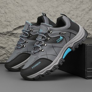 Mocasines de Lujo para Hombre, Diseño OEM, Piel Sintética, Suaves, Ligeros, Forro de Malla Transpirable, Suela de PVC, con Cordones, Patrón Geométrico - Product Image 6
