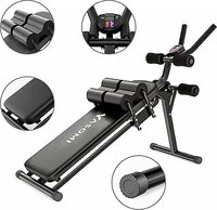Appareil d'Exercice Abdominal Pliable Multifonctionnel pour la Maison, Banc de Fitness pour la Perte de Poids de la Taille, Machine Paresseuse pour Abdos