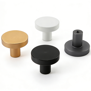 <strong>Modern</strong> Simple Furniture Cabinet <strong>Knob</strong> Handles Kitchen <strong>Drawer</strong> <strong>Black</strong> <strong>Knobs</strong> Dresser Pull Handles - Product Image 1