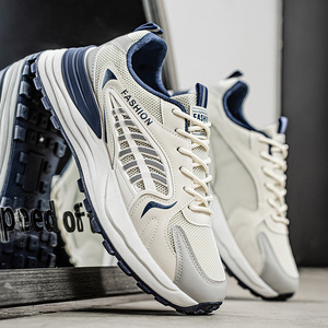 Chaussures de sport en mesh respirant pour hommes (version coréenne), tendance et polyvalentes, à semelle épaisse, décontractées et à la mode, printemps - Product Image 2