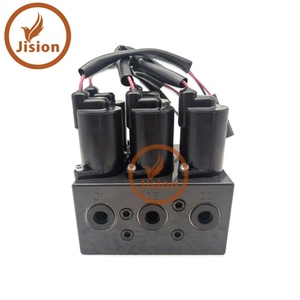 Jision อะไหล่รถขุด SH130 SH145 SH240 SH210 KHJ14520วาล์วขดลวดแม่เหล็กไฟฟ้า - Product Image 1