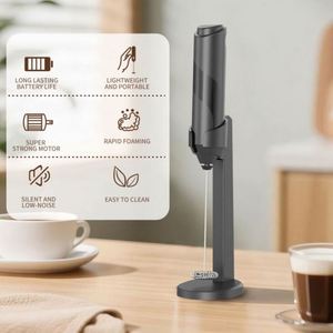 Automatic Foam Maker Milk <b>Steamer</b> Handheld Coffee Whisk <b>Electric</b> Milk Frother - Product Image 3