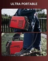 ARCCAPTAIN 160A ARC/Lift TIG/MMA Soudeuse 110V/220V Grand écran LED Contrôle synergique Inverter IGBT Démarrage à chaud Portable