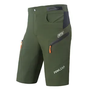 Pantalones cortos transpirables para hombre, cómodos, de buena calidad, personalizados, elásticos, para bicicleta de montaña