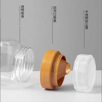 Bouteille de miel en plastique reflux bouteille de miel flacon en plastique flacon de sirop pâte de poire pot de pâte de nèfle