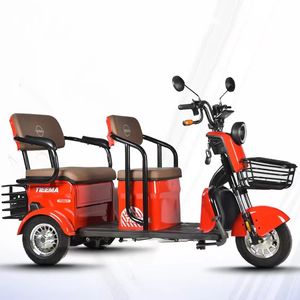 High Quality Wholesale Three <strong>Wheeled</strong> <strong>E</strong> Bikes Tricycle Trike 2 Passenger <strong>3</strong> Wheel Electric <strong>Scooter</strong> for Adults - Product Image 4