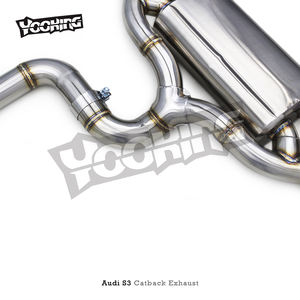 Sistema de <span class=keywords><strong>Escape</strong></span> Catback Personalizado para <span class=keywords><strong>Audi</strong></span> <span class=keywords><strong>S3</strong></span> 2.0T 2015-2023, Tubos de Acero Inoxidable para Auto de Carreras, Silenciador con Válvula de Vacío - Product Image 3