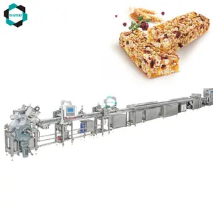 GUSU Automatic protein bar chocolate bar energy bar making machine with 5 widths to choose from