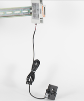 Compteur CT ACREL ADL200N-CT/D16 120A monophasé sur rail DIN avec affichage LCD Modbus-RTU pour système de gestion de l'énergie
