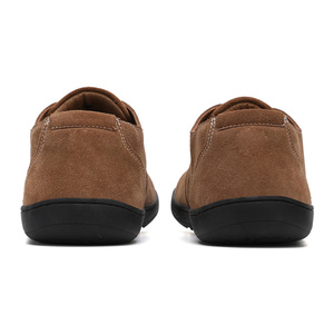 Chaussures habillées pour hommes en cuir véritable résistant à l'usure, décontractées, antidérapantes, à ressort, larges, pieds nus, formelles, pour <span class=keywords><strong>mariage</strong></span>, Oxford - Product Image 4
