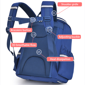 Mochila Escolar Impermeable con Diseño Geométrico y Cierre <span class=keywords><strong>de</strong></span> Botón, Estilo Japonés, Capacidad <span class=keywords><strong>de</strong></span> 20-36L, para Niñas <span class=keywords><strong>de</strong></span> 3 a 5 Años <span class=keywords><strong>de</strong></span> Jardín <span class=keywords><strong>de</strong></span> Infancia - Product Image 2