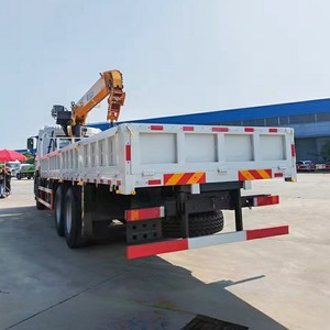 Precio de Fábrica, Camión Grúa Dongfeng 6x4, Camión con Grúa Montada de 12 Toneladas en Venta - Product Image 3