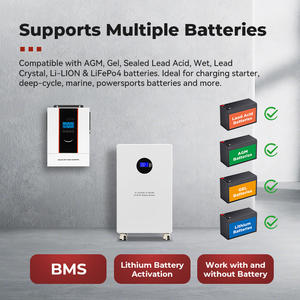 새로운 12V/220V 하이브리드 인버터, 1200W 태양광 인버터, 12V/230V 순수 정현파 태양광 인버터 - Product Image 3