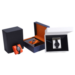 <span class=keywords><strong>Scatola</strong></span> <span class=keywords><strong>Porta</strong></span> <span class=keywords><strong>Orologi</strong></span> di Lusso di Nuovo Design in Pelle PU per <span class=keywords><strong>Uomo</strong></span>, Organizer per Smartwatch Singolo di Fascia Alta - Product Image 1