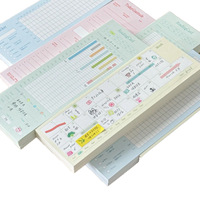 Notes autocollantes multifonctions pour journal de gratitude/lecture/planificateur de sommeil Bloc-notes pour la productivité et les soins personnels
