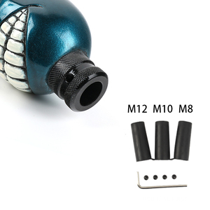 Accessoires <span class=keywords><strong>de</strong></span> voiture multicolores, <span class=keywords><strong>pommeau</strong></span> <span class=keywords><strong>de</strong></span> levier <span class=keywords><strong>de</strong></span> <span class=keywords><strong>vitesse</strong></span> universel <span class=keywords><strong>de</strong></span> 8 cm, design <span class=keywords><strong>de</strong></span> crâne, dernier modèle - Product Image 3