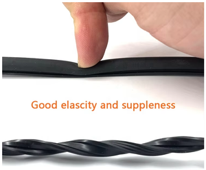 Bande <span class=keywords><strong>d</strong></span>'étanchéité en caoutchouc <span class=keywords><strong>de</strong></span> <span class=keywords><strong>calfeutrage</strong></span> Garniture <span class=keywords><strong>de</strong></span> bord en caoutchouc U Protecteur <span class=keywords><strong>de</strong></span> bord <span class=keywords><strong>d</strong></span>'extrusion en caoutchouc souple PVC EPDM Joint <span class=keywords><strong>de</strong></span> bord en caoutchouc U en néoprène - Product Image 5