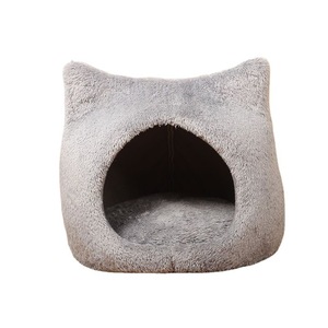 Cama Redonda para Gatos de Terciopelo Ártico, Cálida para Invierno, para Gatos Pequeños y Grandes - Product Image 2