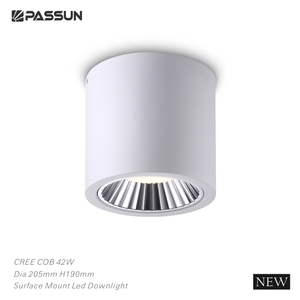 Lampe Moderne 4W E27 Corps en <span class=keywords><strong>Bois</strong></span> Aluminium Maison Intérieur Ceil Surface Led Down Light - Product Image 5