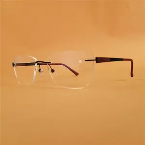 레트로 타원형 투명 안경 안경 유리 프레임 눈 저렴한 광학 Myosia