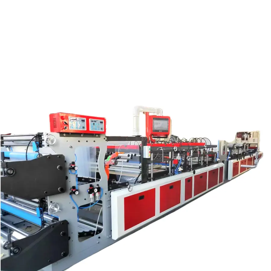 Máquinas de fabricación de bolsas rodantes con control PLC personalizado de doble capa de alta velocidad