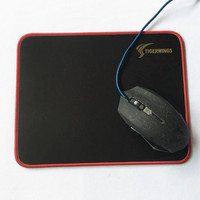 En gros personnalisé 3mm petit concepteur pas cher ordinateur portable noir tapis de souris bureau tapis de souris