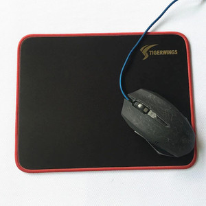 Grosir Disesuaikan 3Mm Kecil Desainer Laptop Murah Hitam Alas Mouse Office Mouse Pad