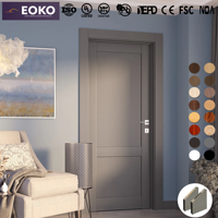 EOKO pour les Constructeurs : Porte Intérieure Moderne en MDF Pré-Assemblée – Prix de Gros