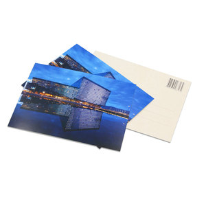 Vente en gros de cartes postales personnalisées double face avec slogan, cartes postales holographiques pour cadeau - Product Image 3