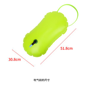 Inflatable Flotation Bag Open Water Safety Swim Buoy Air <strong>Dry</strong> Buoy Single-bubble Swimming Float, Outdoor Swimming <strong>Buddy</strong> - Product Image 5