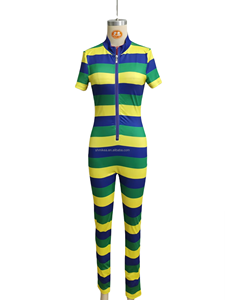 Décoration de fête Mardi Gras femmes Sexy col en V profond combinaison barboteuse bout à bout pyjamas moulante body une pièce dans l'ensemble - Product Image 2