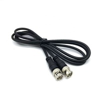 Connecteur mâle BNC vers câble coaxial audio vidéo BNC RG59 75 ohms pour caméra HDTV