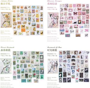 Vintage Stamp-Themed <b>Scrapbook</b> <b>Stickers</b> - Product Image 2