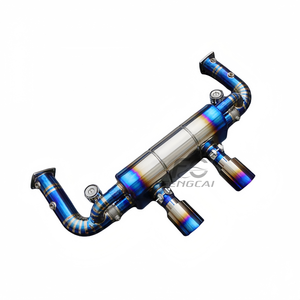 Système d'échappement Cat-back à soupape à vide pour Porsche 991.2 Carrera GTS 3.0T 2015-2019, silencieux en alliage de titane, tuyau d'échappement de <span class=keywords><strong>voiture</strong></span> - Product Image 3