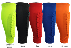 Protège-tibias de football légers en mousse EVA élastique, manchons de protection pour mollets pour enfants, adultes et jeunes - Product Image 2